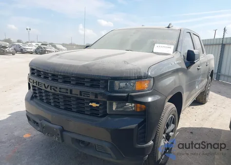 2021 Chevrolet Silverado 1500 2Wd Short Bed Custom from USA, damaged, VIN 3GCPWBEK1MG349298